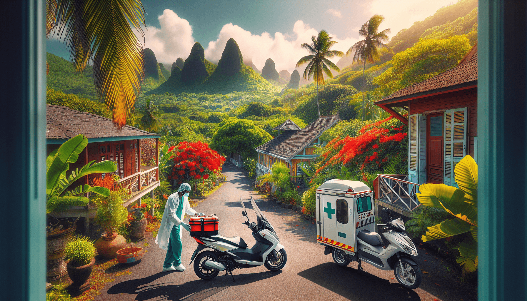 Évacuation sanitaire Réunion : quelle assurance moto couvre les frais ? - Zot l'Assurances