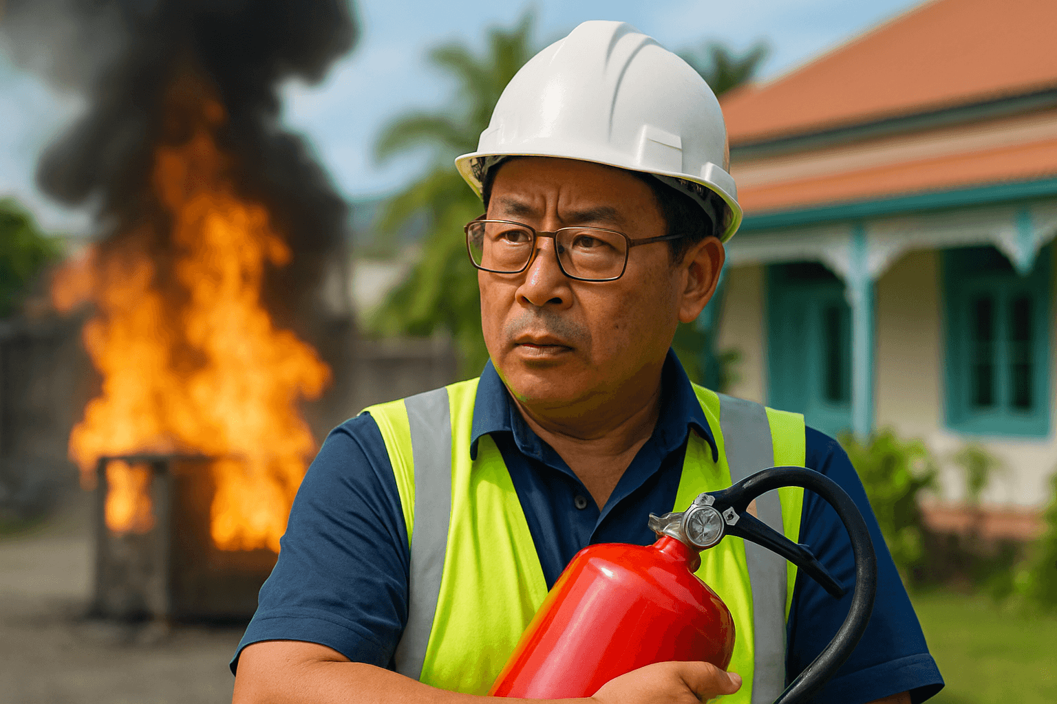 Risque incendie en site industriel à La Réunion : comment se protéger